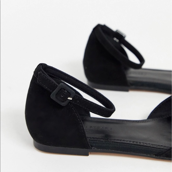 ASOS DESIGN - Lint ballet flats in black - Picture 4 of 8